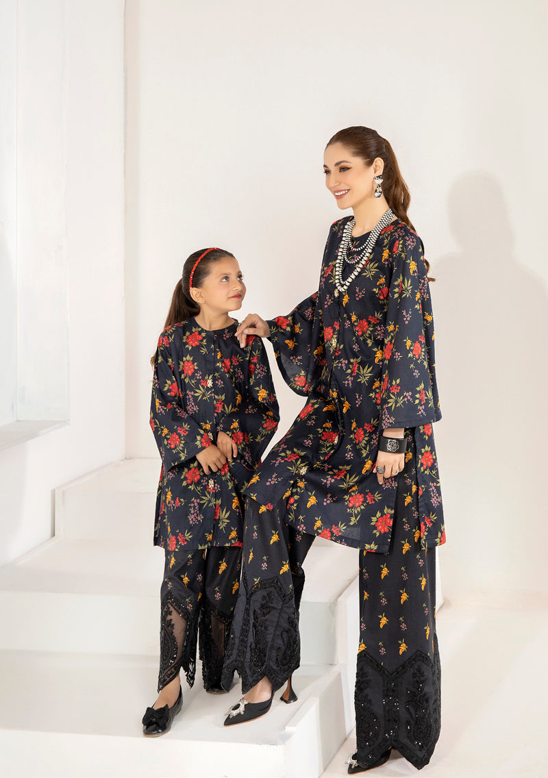 Allys Mummy and Me 3 Piece Girls Co-ords Suit AL618K - Desi Posh