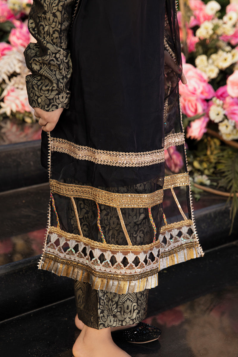 Ivana Luxury Silk Mummy & Me Ladies Palazzo Outfit 2366 - Desi Posh