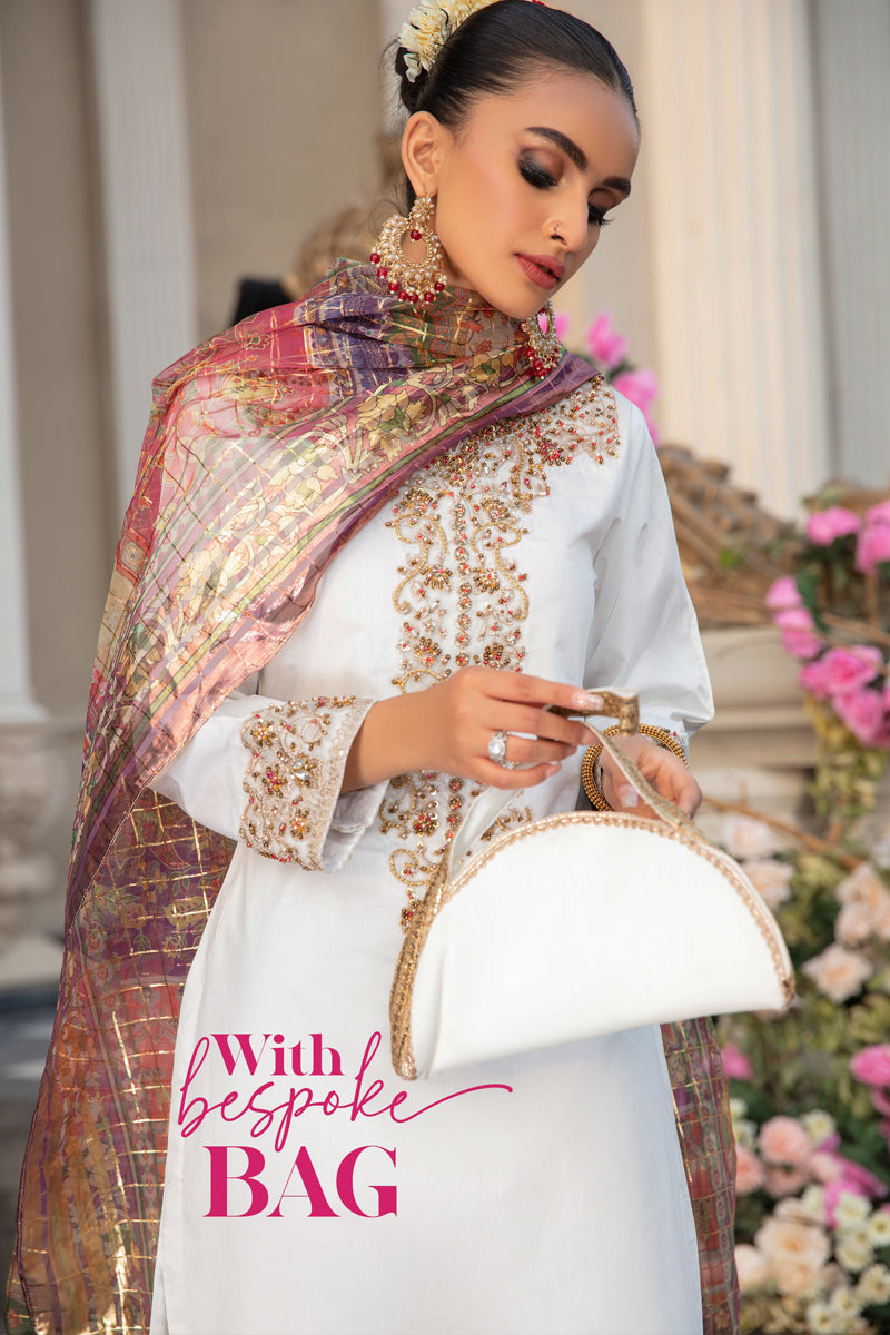 Ivana Luxury Silk Mummy & Me Ladies Eid Suit 2365W - Desi Posh