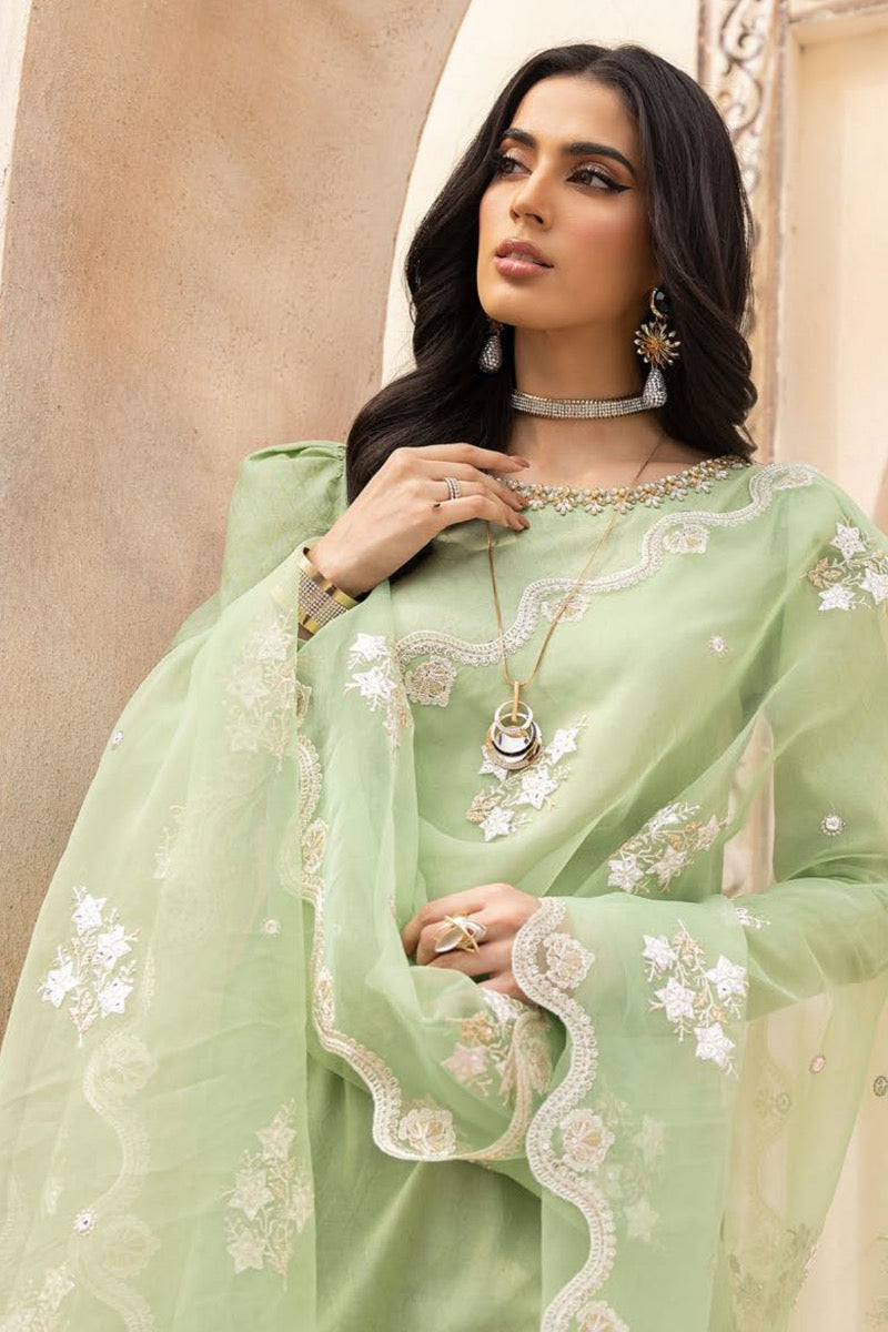 Ally's Mummy & Me Ready Made Jacquard Ladies Eid Suit AL645 - Desi Posh