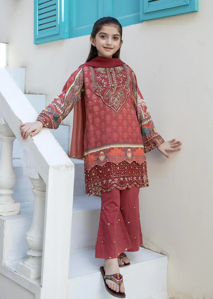 Allys Mother & Daughter Kids Suit AL448K DesiP 