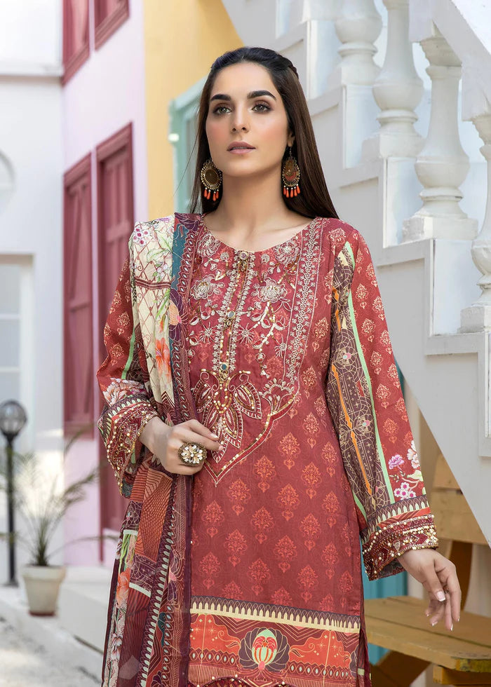 Allys Mother & Daughter Readymade suit with Palazzo AL448 DesiP 