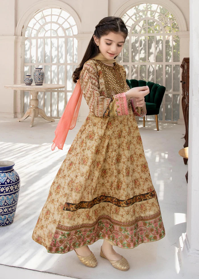 kids pakistani lawn suit