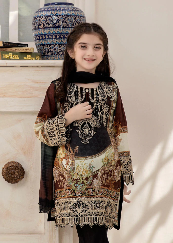 Ally's Mummy & Me Ready Made Girls Eid Suit AL453K DesiP 