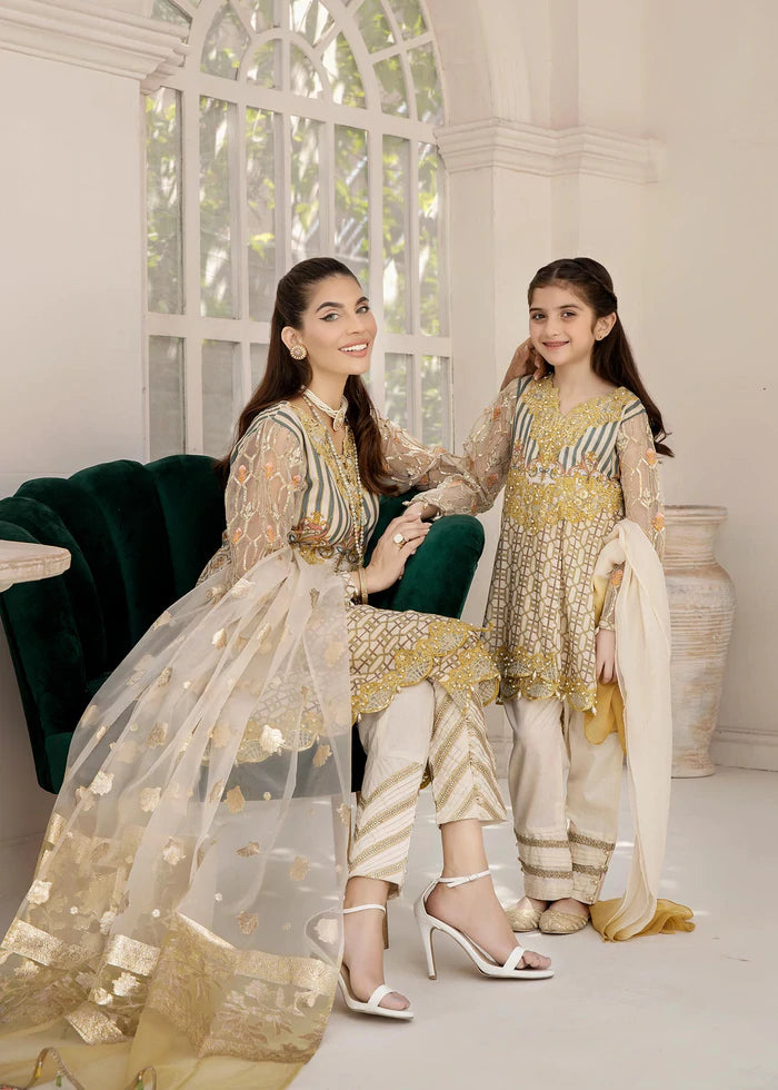 Ally s Mummy Me Ready Made Girls Eid Suit AL454K Desi Posh