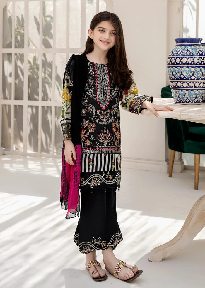 girls lawn suit