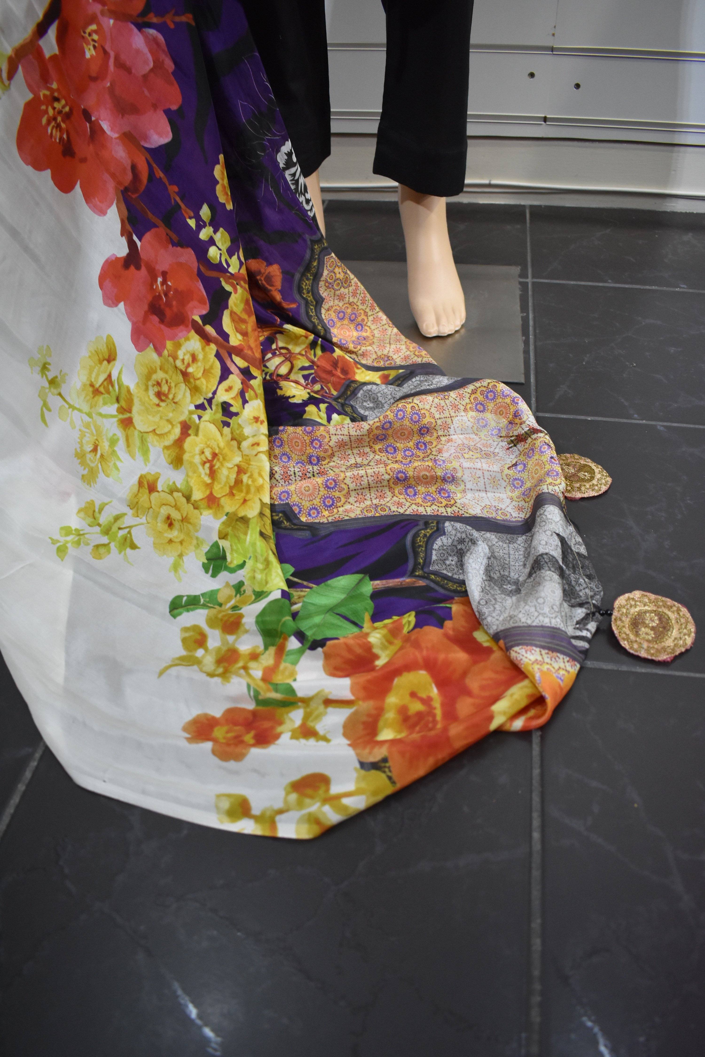 pakistan silk dress