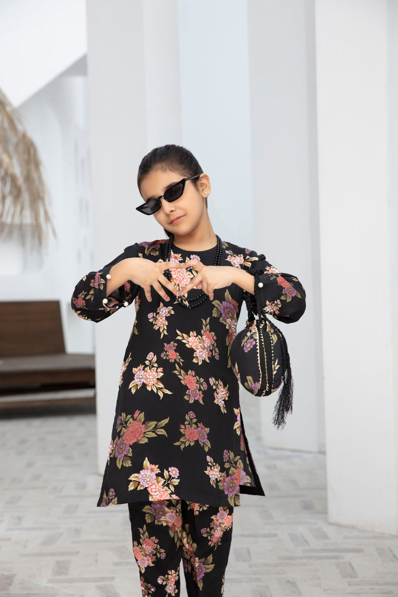 Ivana Mummy and Me 3 Piece Girls Co-ords Suit 2345 - Desi Posh