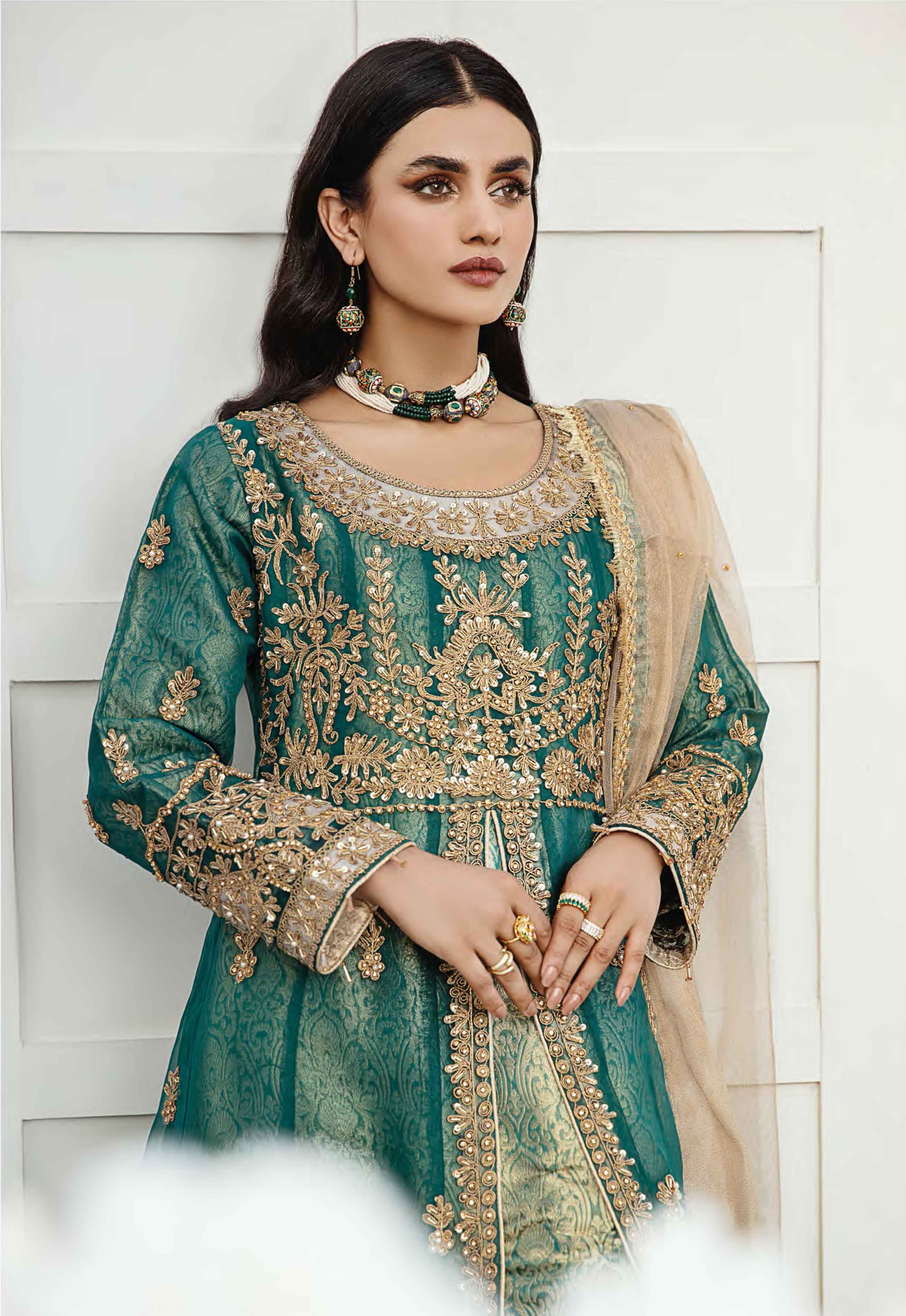 indian wedding gown