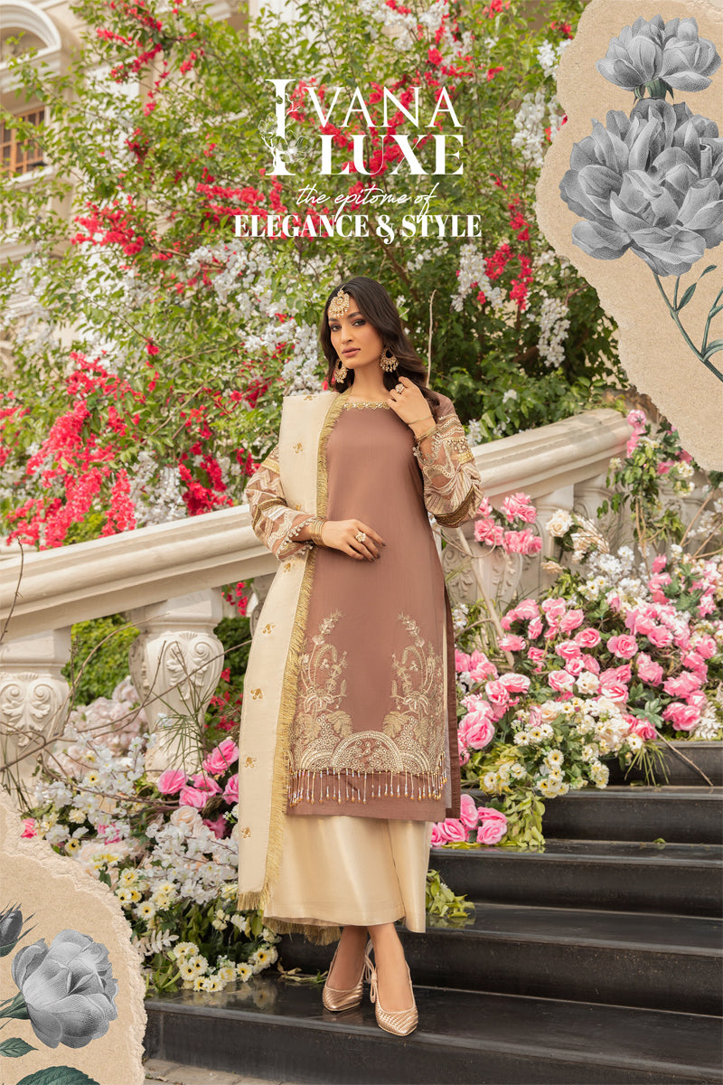 Ivana Silk Mummy & Me Eid Collection Ladies Outfit 2364 - Desi Posh