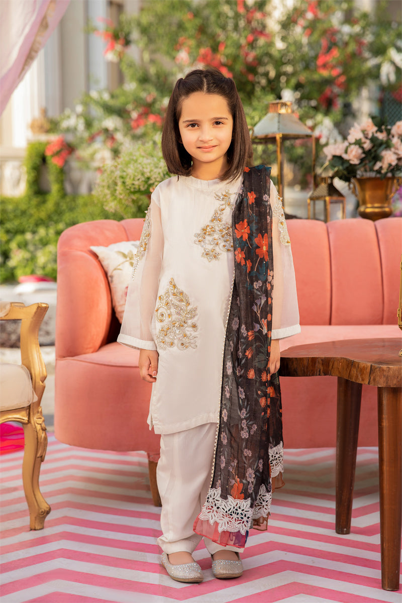 Ivana Silk Mummy & Me Eid Collection Girls Outfit 2373K - Desi Posh