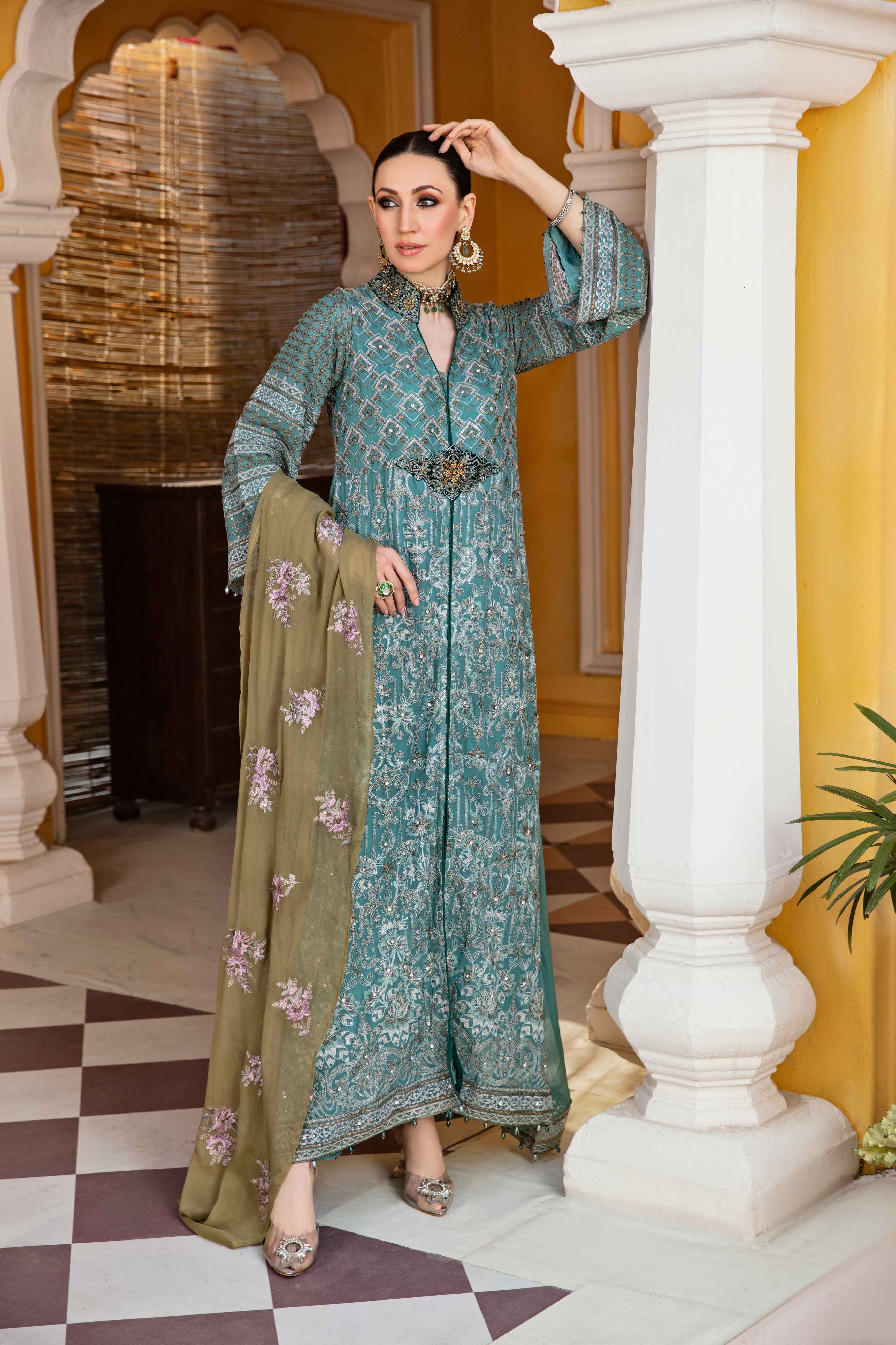 Fareen Eid Edition Mummy & Me Ladies Cockatoo Suit - Desi Posh