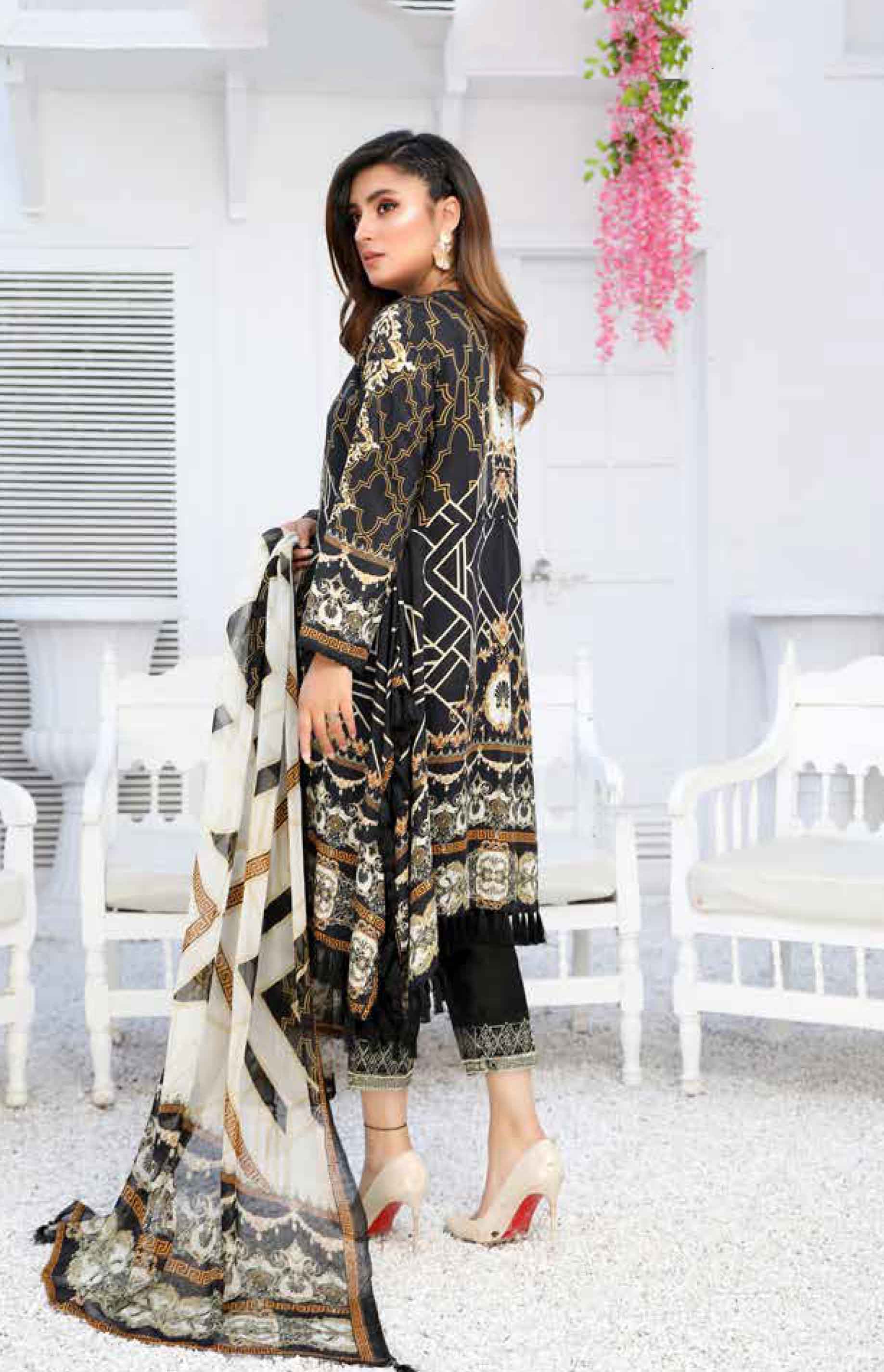 pakistani frock outfit
