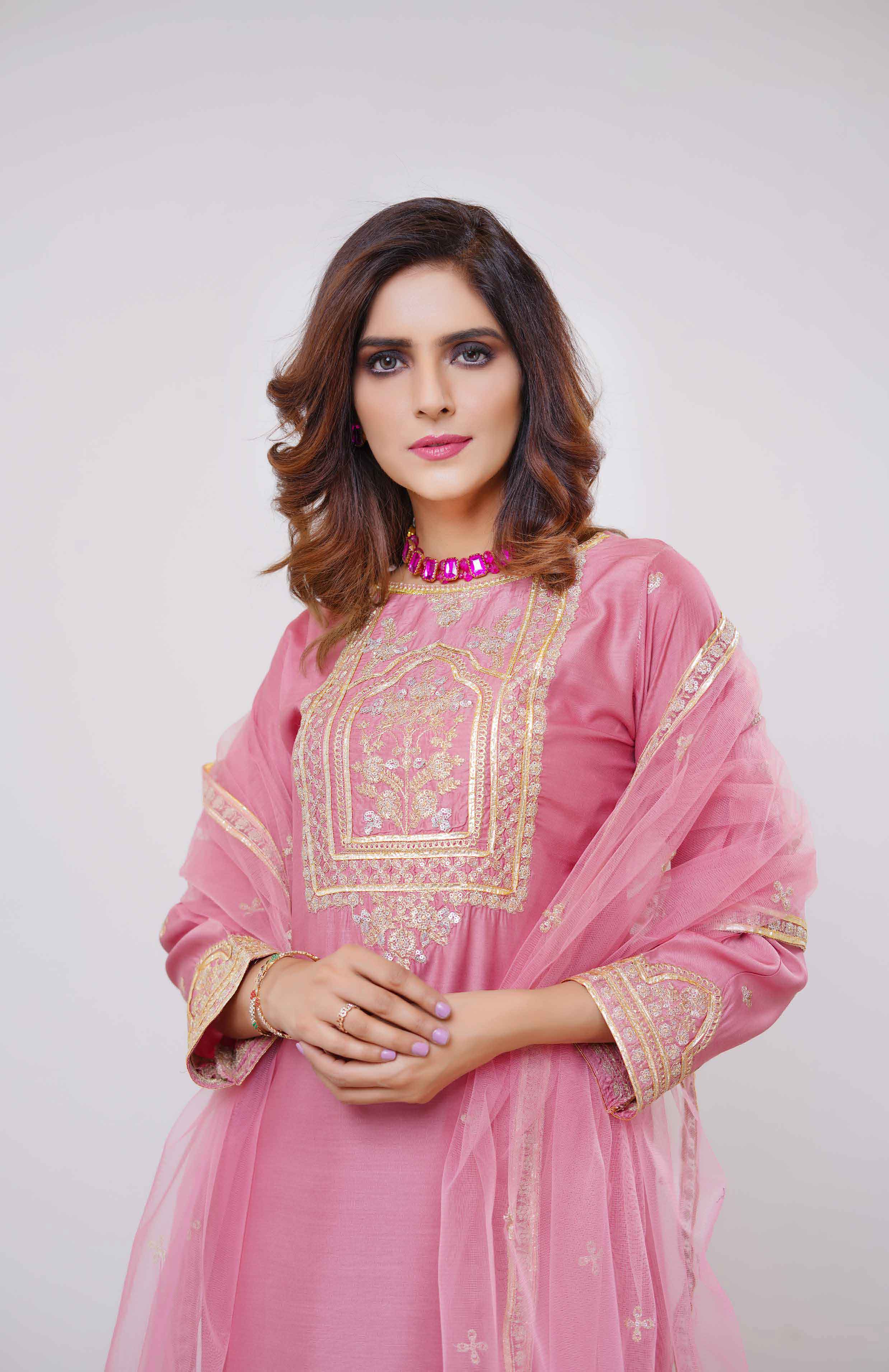 pink salwar kameez