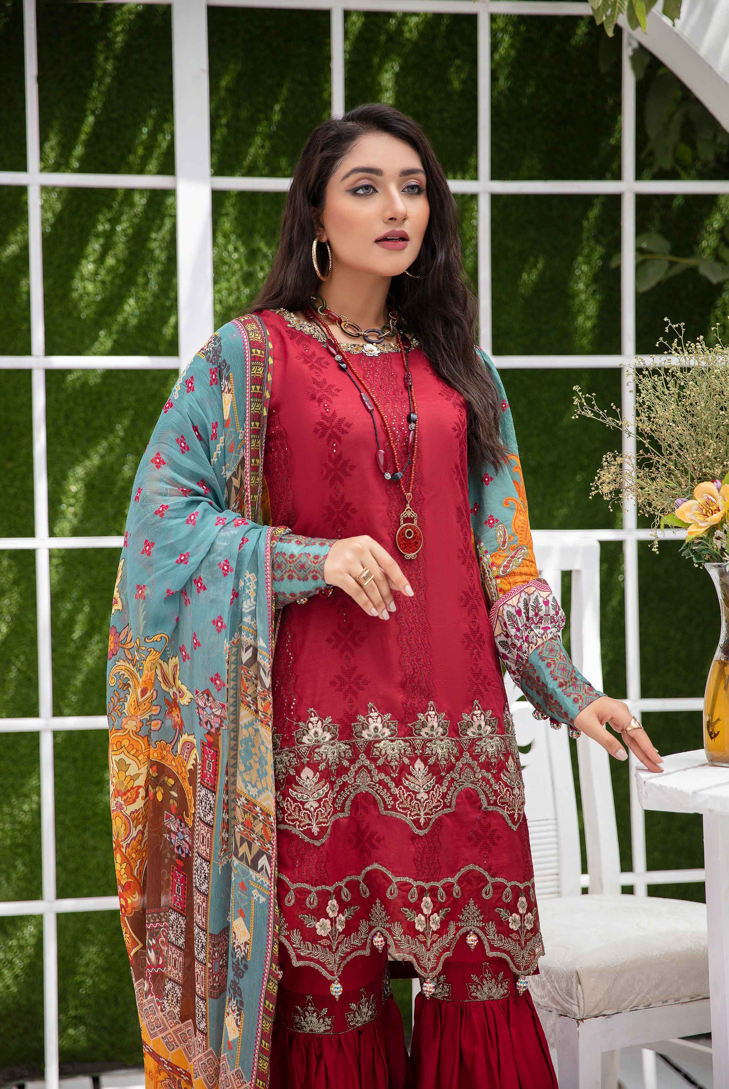 pakistani gharara suit
