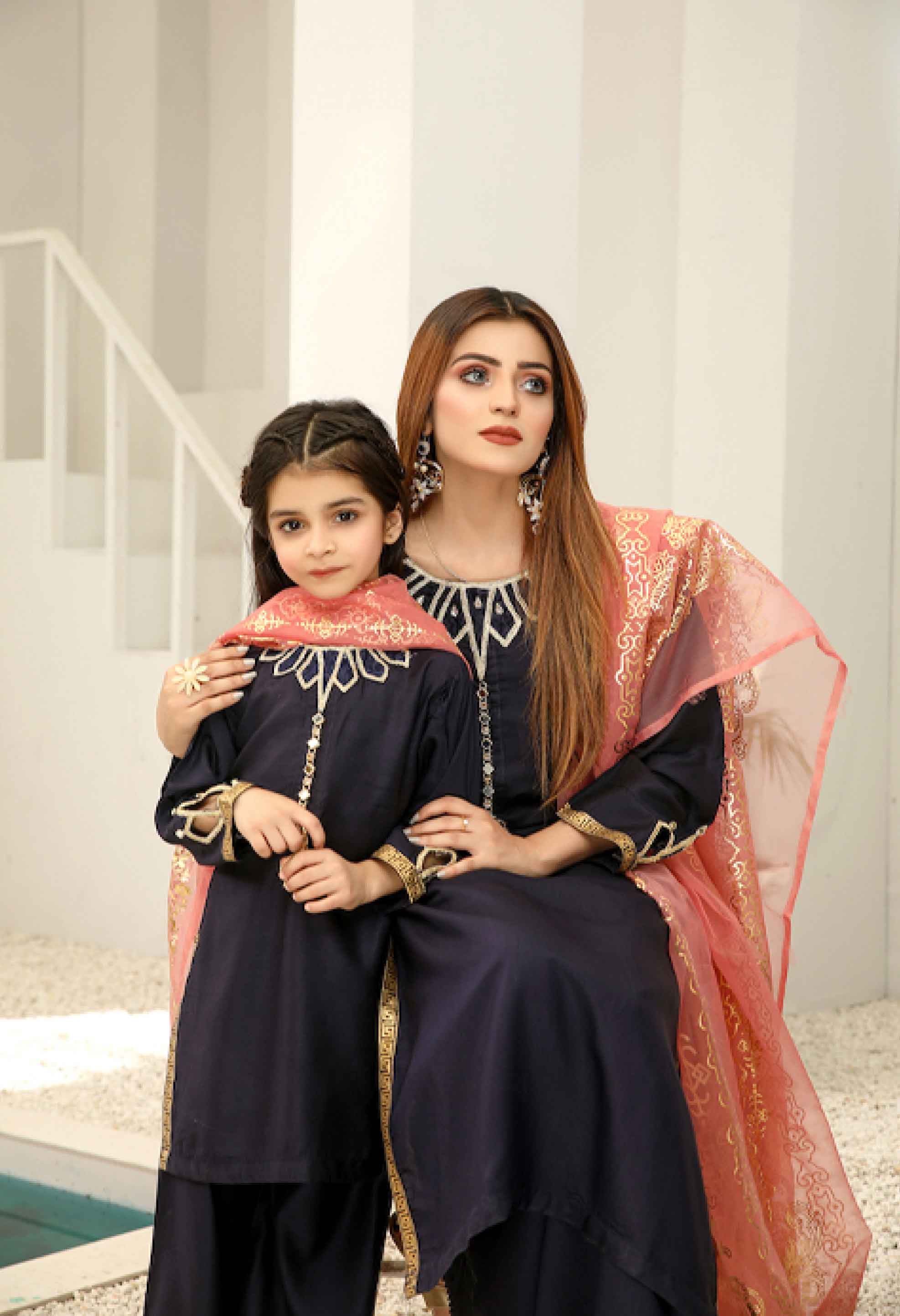 mother and daughter eid collection