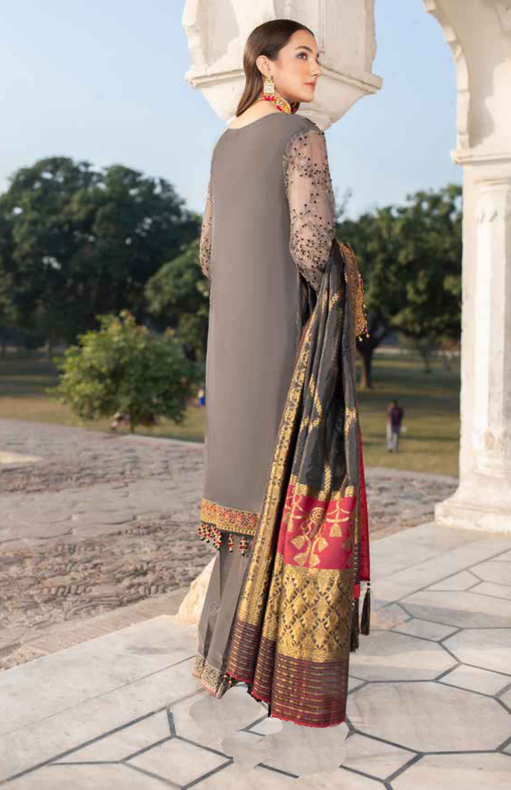 Baroque Chiffon Outfit