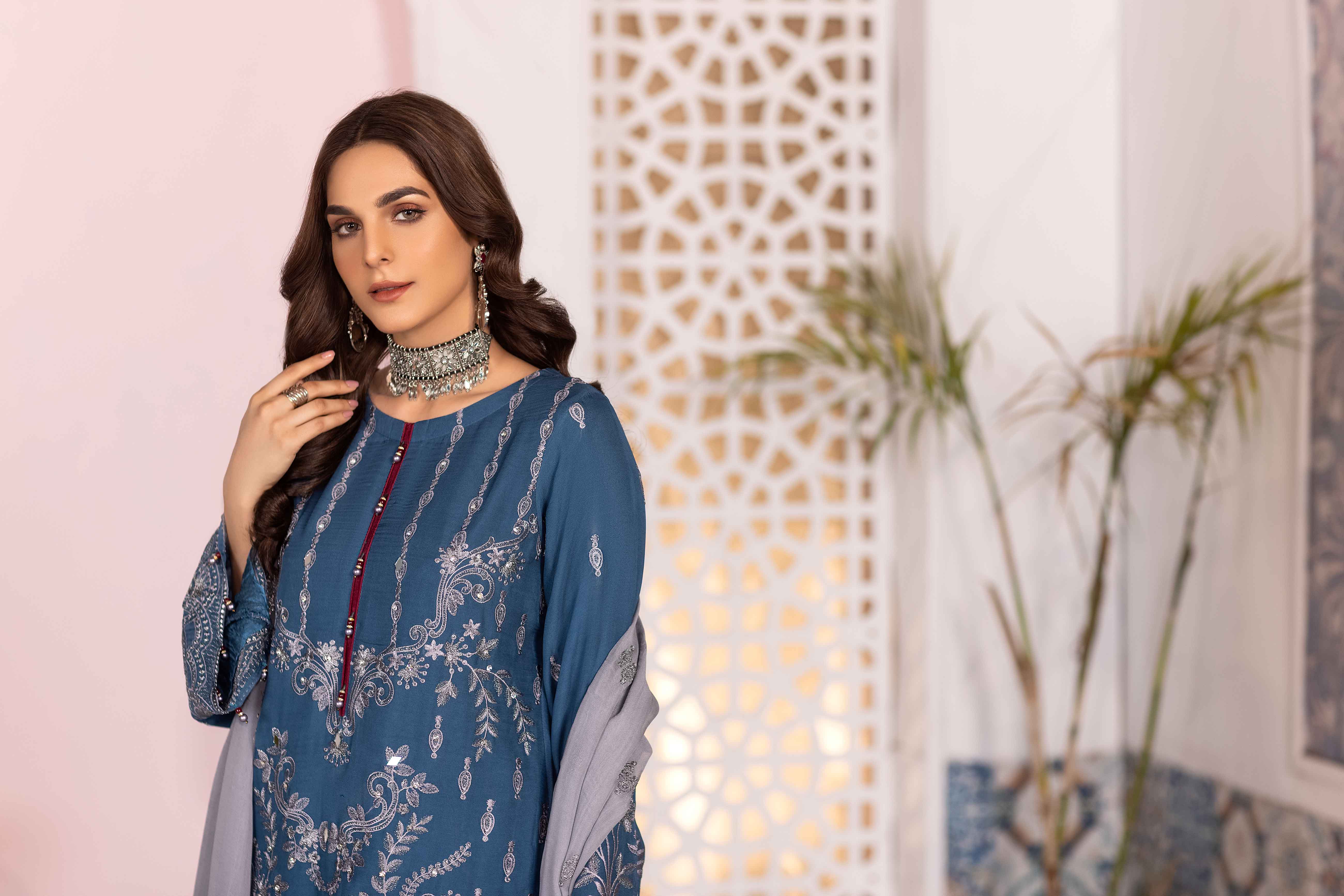 pakistani chiffon suit