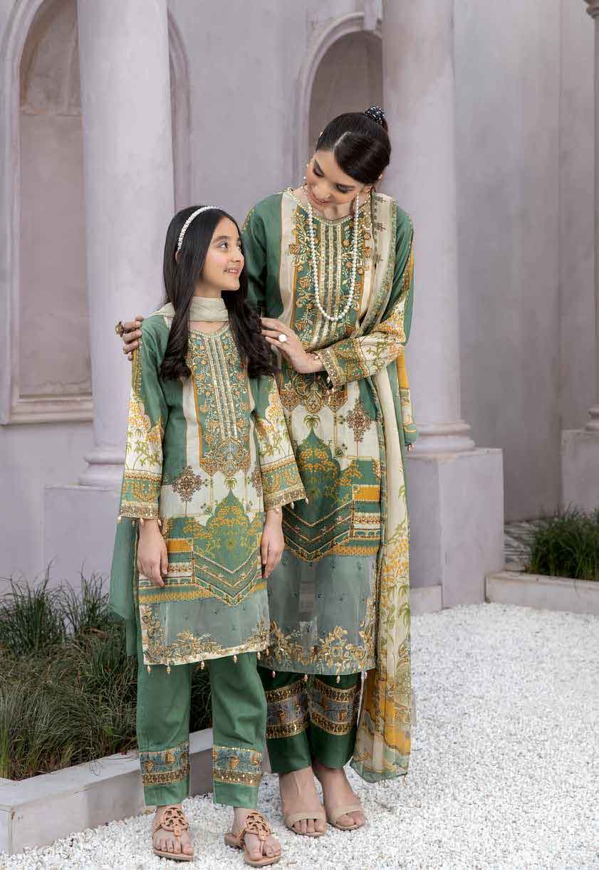 Simrans Mother & Daughter Girls Eid Outfit AL396K