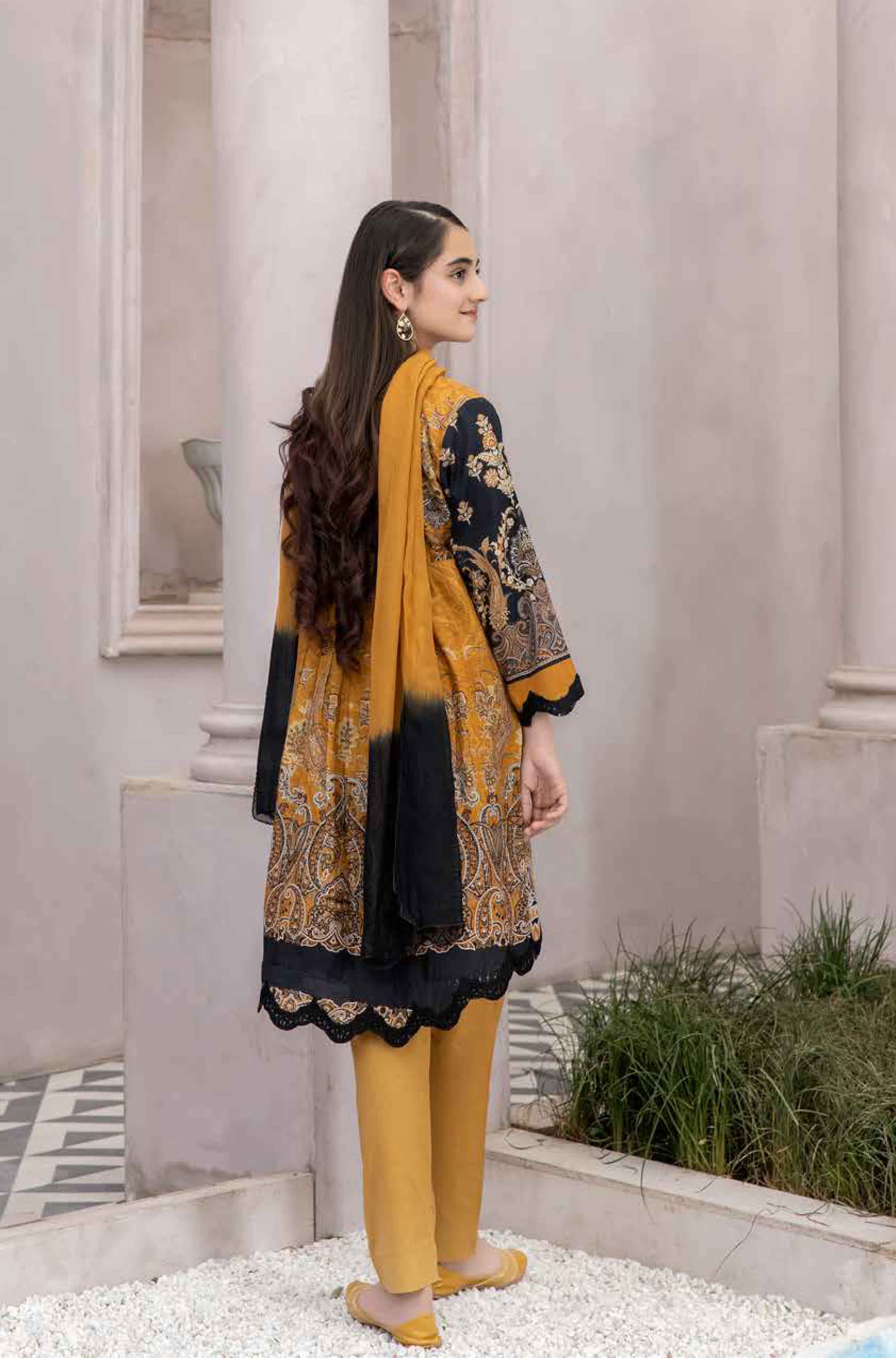 Simrans Mother & Daughter Girls Frock Outfit AL395K DesiPosh