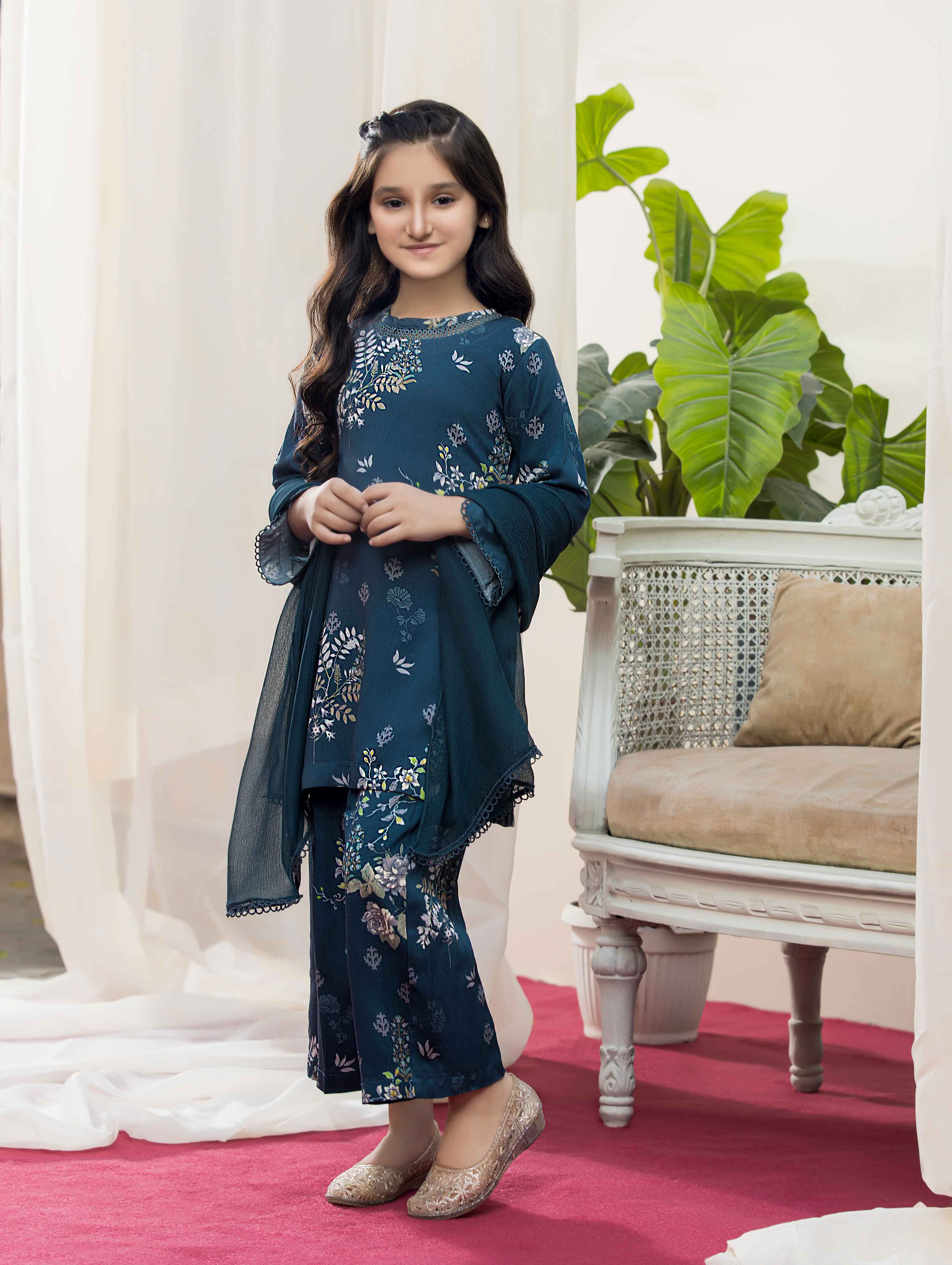 Simrans Mummy & Me Kids Co-ord Floral suit CT11 salwar kameez DesiP 