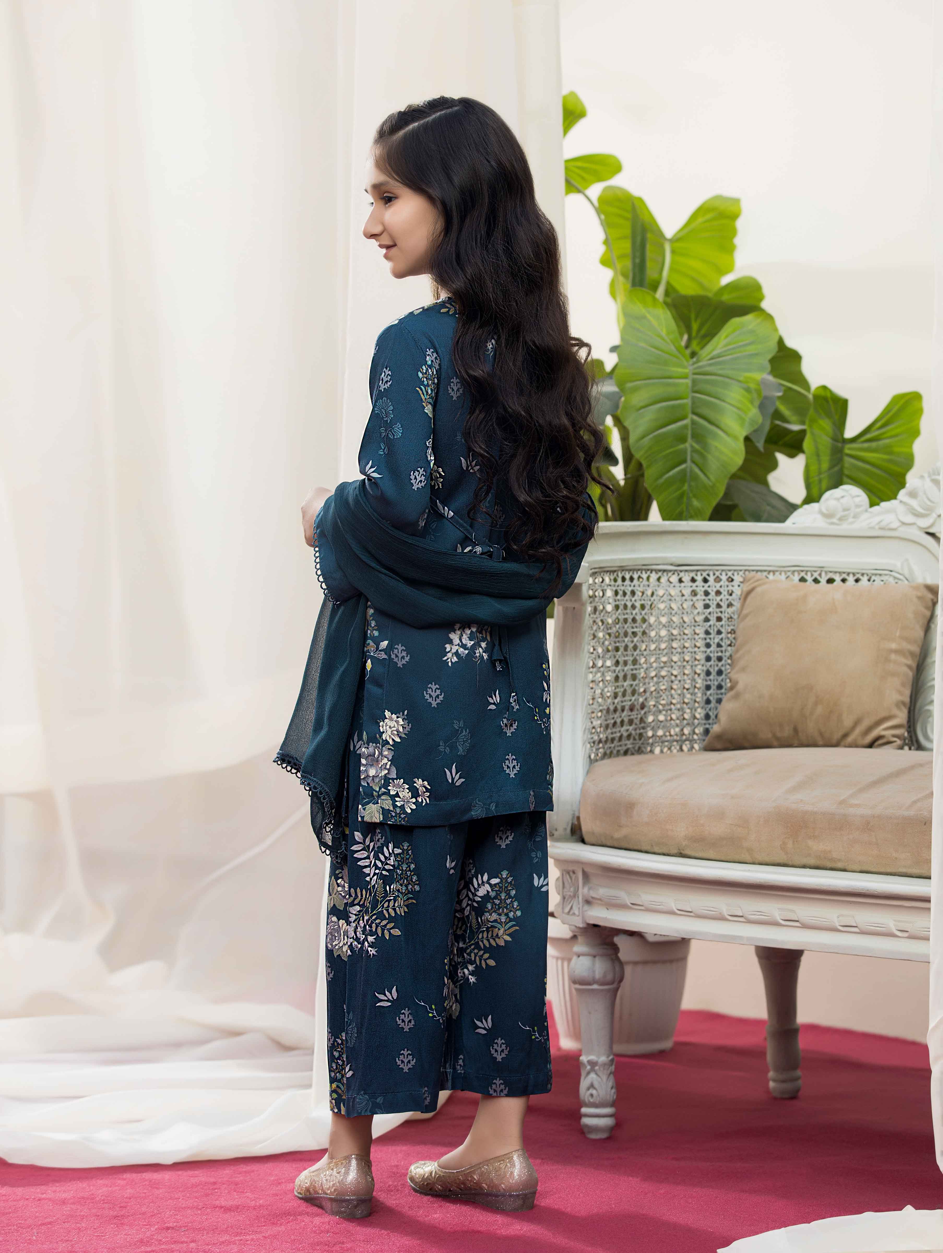 Simrans Mummy & Me Kids Co-ord Floral suit CT11 salwar kameez DesiP 