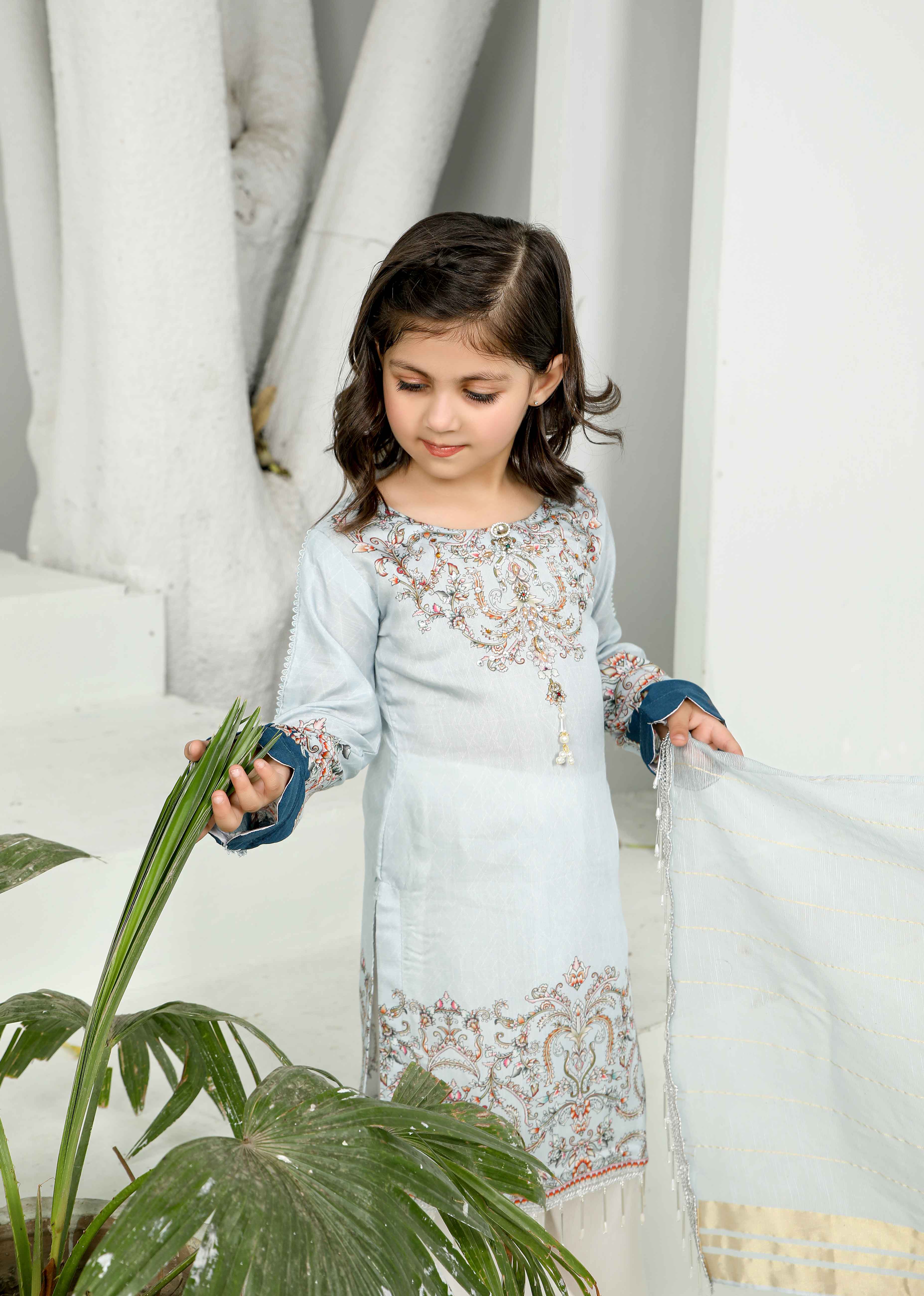 Simrans Mummy & Me Viscose Girls Suit SK02K DesiPosh