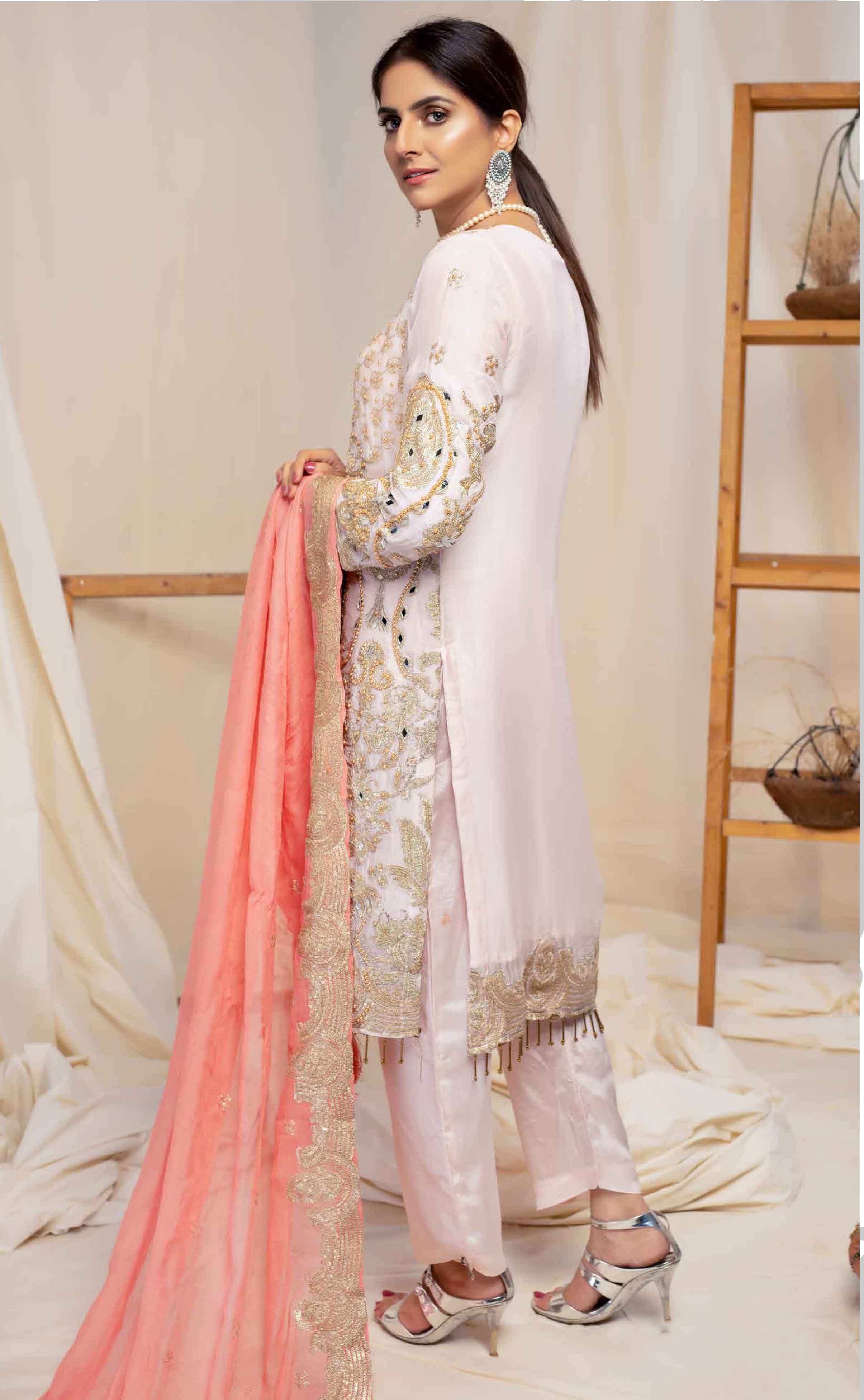 pakistani readymade semi formal