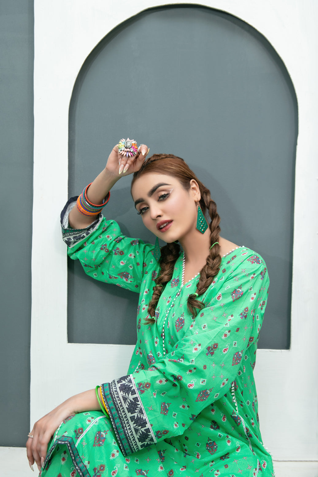 Tawakkal Lucia Ready Made Lawn suit D7307 DesiP 