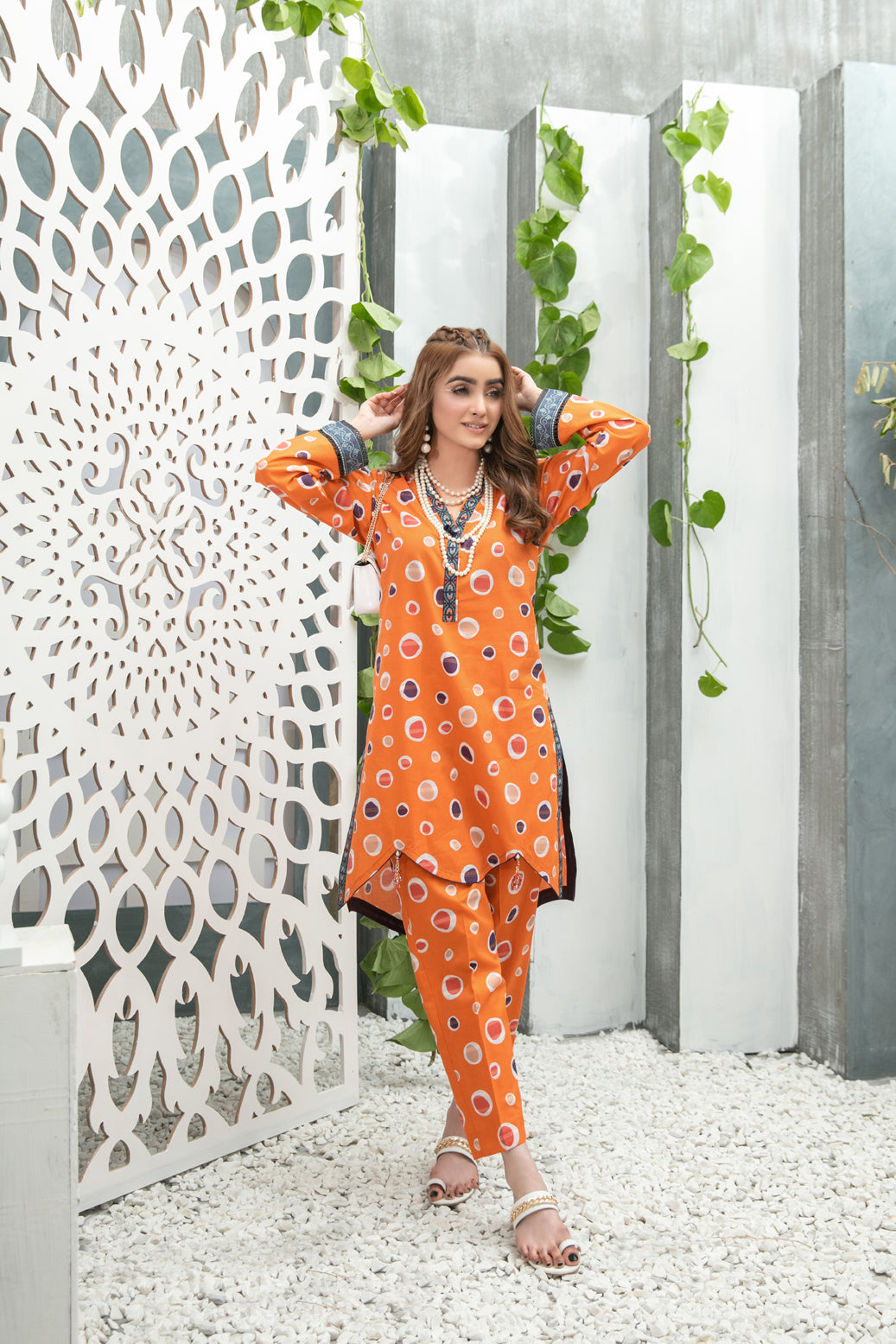 Tawakkal Ready Made Lawn suit D7308 DesiP 